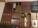 Houten vintage kast, Antiek en Kunst, Ophalen