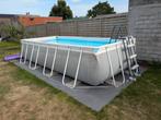 Intex zwembad 488 x 244 x 107, Tuin en Terras, Ophalen, Gebruikt
