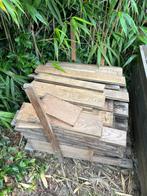 massieve plankenvloer, Doe-het-zelf en Bouw, Hout en Planken, Ophalen, Gebruikt, Plank
