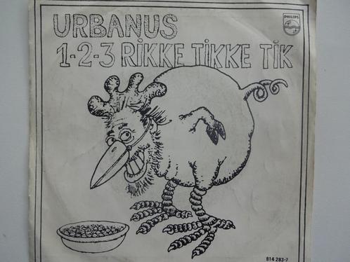 Urbanus Van Anus - 1-2-3 Rikke Tikke Tik /Awel Mercie (1983), Cd's en Dvd's, Vinyl Singles, Single, Nederlandstalig, Ophalen of Verzenden