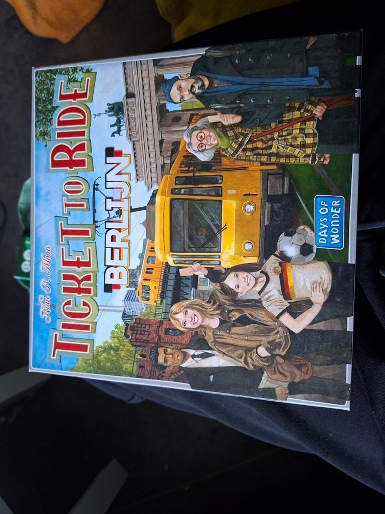 Ticket to ride berlijn nieuw, Ophalen