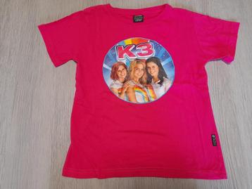 Roze T-Shirt K3 122/128