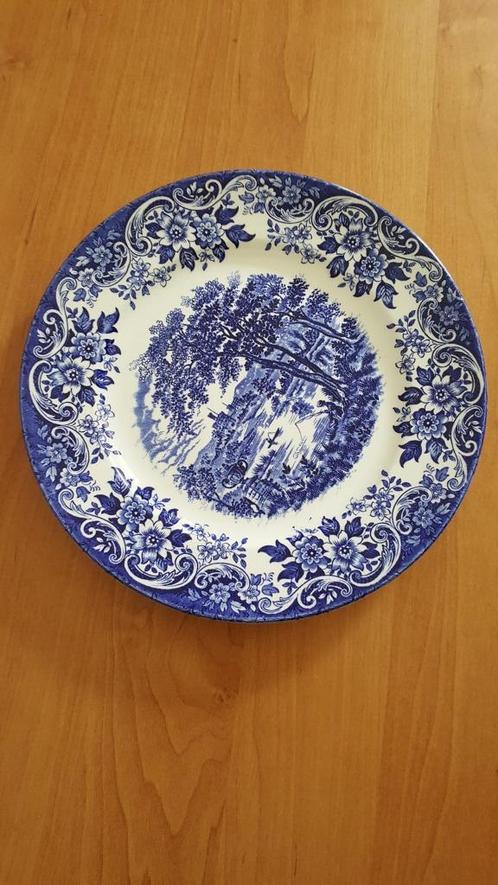 Assiette Bleue, 3 pcs, Antiquités & Art, Antiquités | Céramique & Poterie, Enlèvement ou Envoi