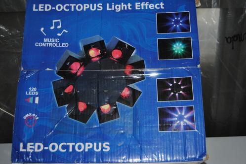 procecteurs lumière IBIZA LED OCTOPUS, Muziek en Instrumenten, Licht en Laser, Nieuw, Licht, Ophalen