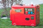 Stroomgroep/generator Diesel 8500w 10,5kva nieuw gratis Leve, Doe-het-zelf en Bouw, Aggregaten, Dieselolie, Geluidgedempt, Nieuw