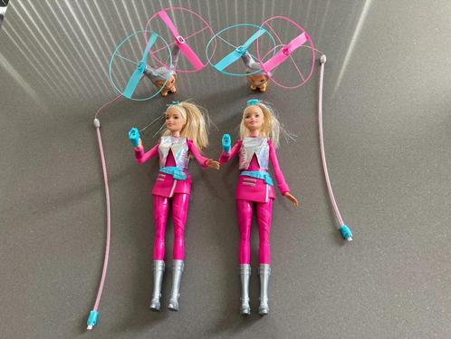 2x Barbie Star Light Adventure - Prinses en vliegende kat, Enfants & Bébés, Jouets | Poupées, Comme neuf, Barbie, Enlèvement ou Envoi