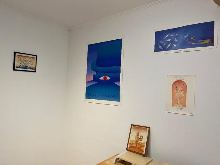 Lot de 5 décorations Folon, parfait état, Huis en Inrichting, Woonaccessoires | Lijsten, Gebruikt, Ophalen