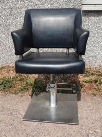 Fauteuil de coiffeur, chaise de découpe, promotion de la rén, Enlèvement ou Envoi, Utilisé, Noir