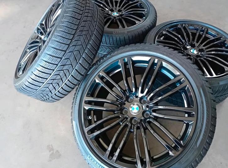 BMW 5 serie G30 G31 Originele M 19 inch wintervelgen, Auto-onderdelen, Banden en Velgen, Banden en Velgen, Winterbanden, 19 inch