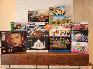 Lego sets niet meer in productie, collector idems. beschikbaar voor biedingen