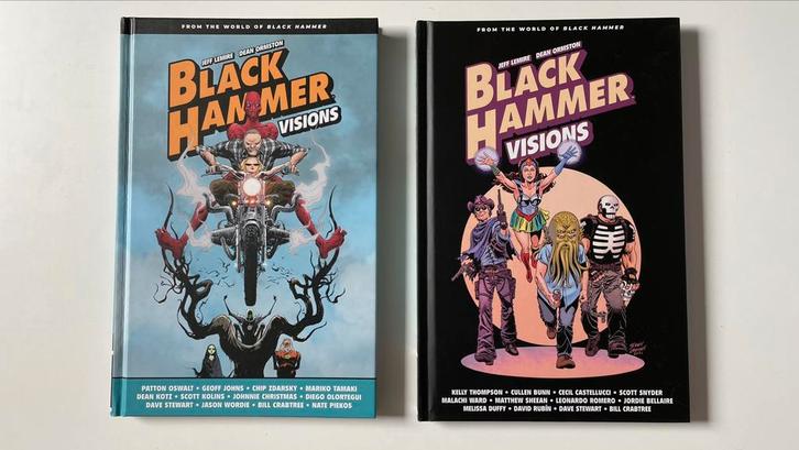 Black Hammer Visions Volume 1 & 2 Hardcover, Boeken, Stripverhalen, Zo goed als nieuw, Ophalen of Verzenden