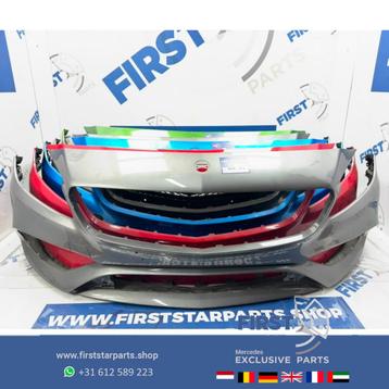 W176 A KLASSE BUMPER Facelift AMG Voorbumper 2013-2019 ROOD  beschikbaar voor biedingen