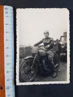 Foto Brommer Motor Moto Motorrad Motorcross (7 x 9,5 cm), Verzamelen, Gebruikt, Foto, Ophalen of Verzenden, 1940 tot 1960