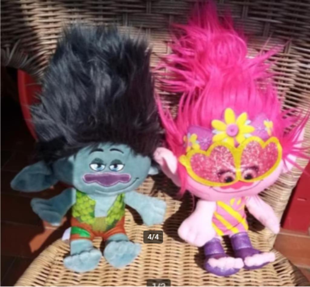 speelgoed kinderen: trolls, knuffels, activity 2-5€/st, Beer, Ophalen of Verzenden, Roze, Disney
