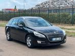 Peugeot 508 1.6HDI euro5 Pano, Auto's, Peugeot, Euro 5, Stof, Zwart, Zwart