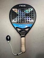 Padel Racket NOX AT 10 GENIUS 12K 2024, Sport en Fitness, Padel, Ophalen of Verzenden, Gebruikt, Padelracket