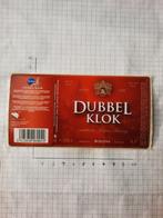 Bieretiket Dubbel Klok, Verzamelen, Biermerken, Ophalen of Verzenden, Nieuw