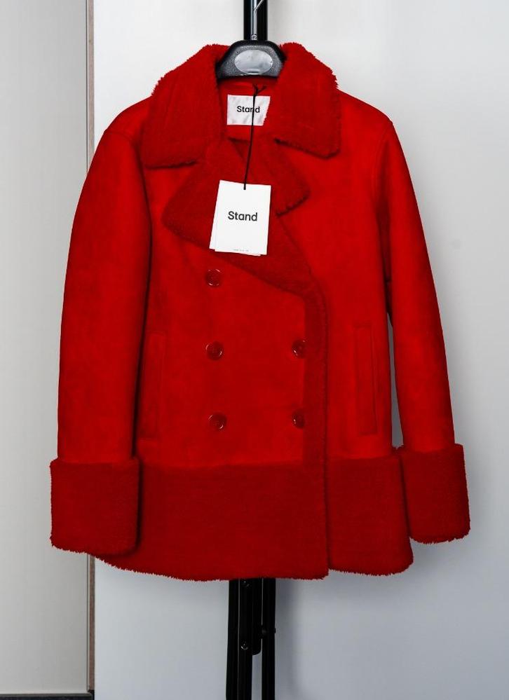 Jas, merk Stand, NIEUW, maat 36, Kleding | Dames, Jassen | Winter, Nieuw, Maat 36 (S), Rood, Verzenden