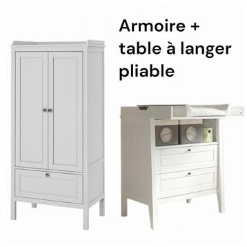 IKEA kledingkast + commode voor kinderen beschikbaar voor biedingen