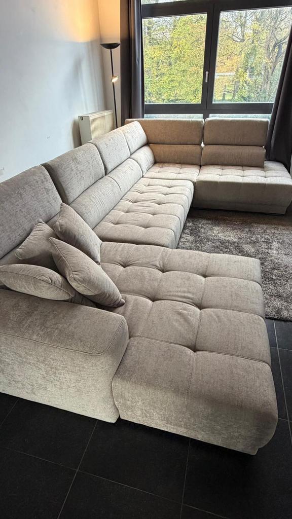 Zetel te koop (GOEDE STAAT), Huis en Inrichting, Zetels | Complete zithoeken, Zo goed als nieuw, Stof, Ophalen