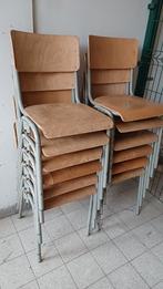 Schoolstoelen, Tuin en Terras, Tuinstoelen, Ophalen, Hout