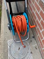 Gardena slanghaspel met tuinslang 20M, Ophalen, Gebruikt, Tuinslanghaspel