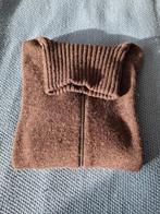 Mooie wollen cardigan - vest/ Benetton maat M, Maison & Meubles, Enlèvement ou Envoi, Comme neuf, Brun