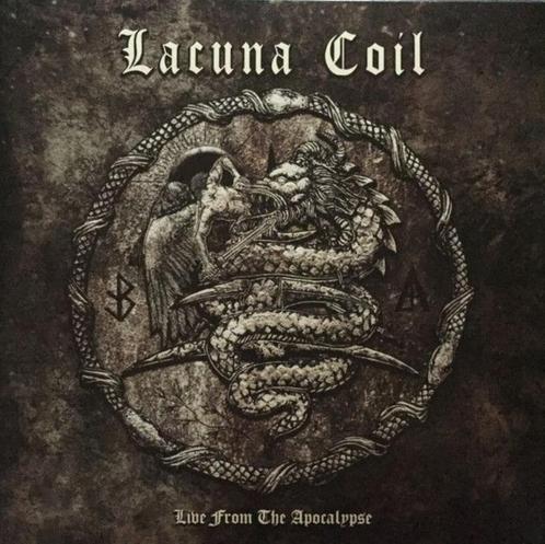LACUNA COIL - Live From The Apocalypse (LP+ DVD)NEW, CD & DVD, Vinyles | Hardrock & Metal, Neuf, dans son emballage, Enlèvement ou Envoi