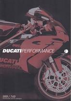 Ducati 999/749 DucatiPerformance Accessories and kit catalog, Motos, Modes d'emploi & Notices d'utilisation, Ducati