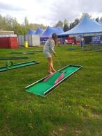 Minigolf ,12 holes, met aanhangwagen voor transport, Hobby en Vrije tijd, Vijf spelers of meer, Ophalen, Zo goed als nieuw