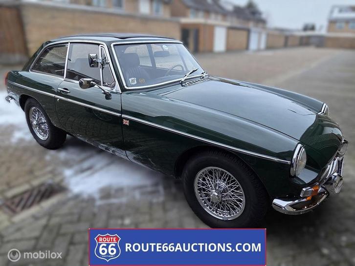 MG MGB GT | 1975 | Route 66 Auctions, Autos, Oldtimers & Ancêtres, Entreprise, Achat, MG, Essence, Autre carrosserie, Boîte manuelle