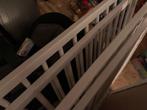 babypark wit met wieltjes en verhoogblokken, Kinderen en Baby's, Babyparken, Ophalen, Zo goed als nieuw, Rechthoekig, In hoogte verstelbaar