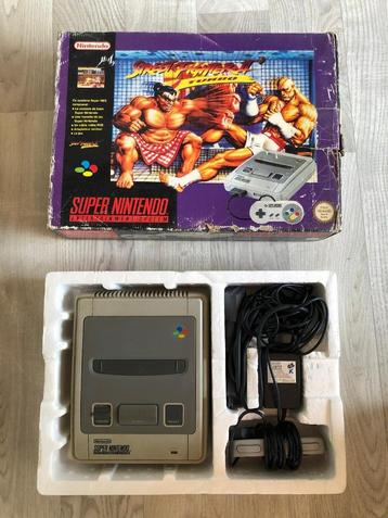 Super Nintendo Street Fighter 2-console