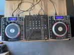 Pioneer DJM-700 en 2x Numark NDX800, Muziek en Instrumenten, Dj-sets en Draaitafels, Ophalen, Zo goed als nieuw, Dj-set, Pioneer