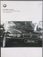 Brochure de la BMW Série 7 Série 2000, BMW, Envoi