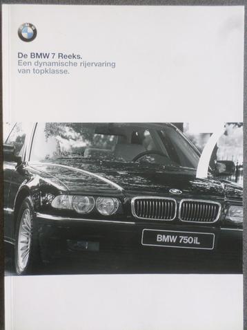 Brochure de la BMW Série 7 Série 2000