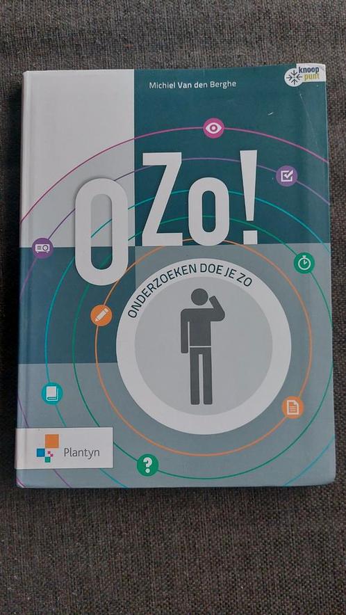 O zo! Onderzoeken doe je zo, Boeken, Schoolboeken, Nieuw, Nederlands, ASO, Ophalen of Verzenden