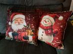 2 mooie kerstkussens, Ophalen of Verzenden, Zo goed als nieuw