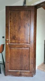 Massief eik binnendeur, Ophalen, 80 tot 100 cm, Binnendeur, 200 tot 215 cm