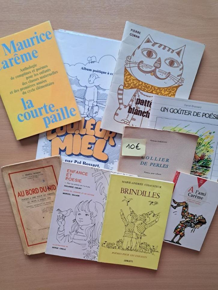 Poésies Lot de livres - Manuel scolaire Français, Boeken, Schoolboeken, Gelezen, Frans, BSO, Ophalen