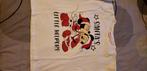 Kerst tshirt Mickey Mouse, Comme neuf, Mickey Mouse, Enlèvement, Vêtements ou Textile