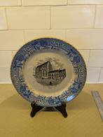 Antiek Delftsblauw wandbord – Utrecht Domkerk, Antiek en Kunst, Ophalen