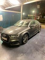 Audi A3 1.6 TDI – S-Line – Bj 2017 — EURO 6!, Auto's, Voorwielaandrijving, 4 cilinders, 103 g/km, Leder en Stof