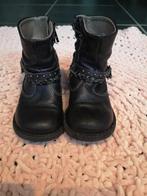 Zwarte lederen laarsjes, Gebruikt, Meisje, Ophalen of Verzenden, Laarzen