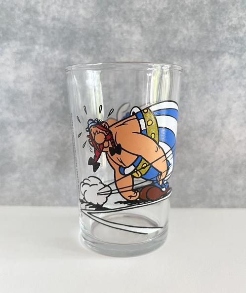 Verre à eau Astérix - 1984, Verzamelen, Glas en Drinkglazen, Gebruikt, Waterglas, Ophalen of Verzenden
