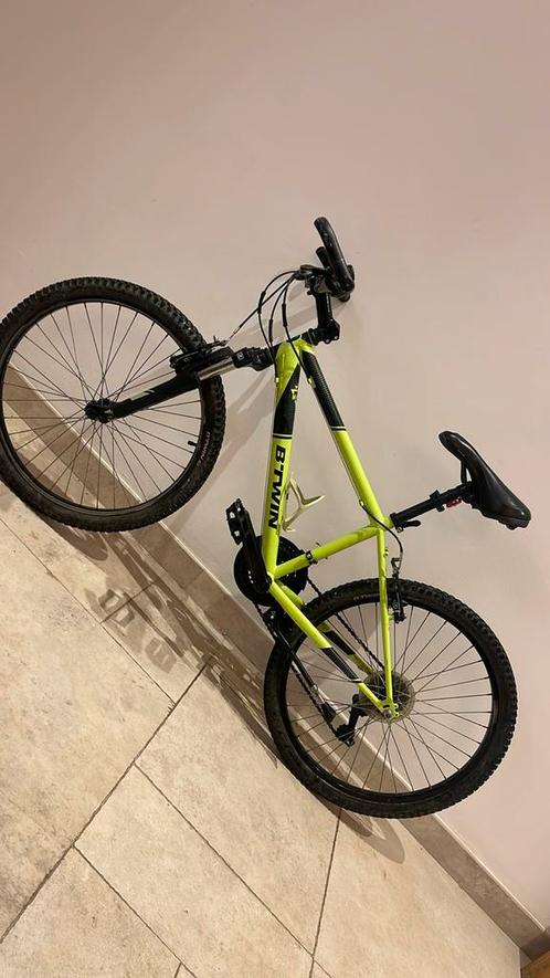 KINDERMOUNTAINBIKE 24" EXPL 500 GEEL, Fietsen en Brommers, Fietsen | Mountainbikes en ATB, Gebruikt, Heren, Overige merken, 45 tot 49 cm