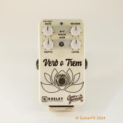 Keeley Electronics Eddie Heinzelman Verb O Trem Reverb / Tre, Muziek en Instrumenten, Effecten, Gebruikt, Reverb, Volume, Ophalen of Verzenden