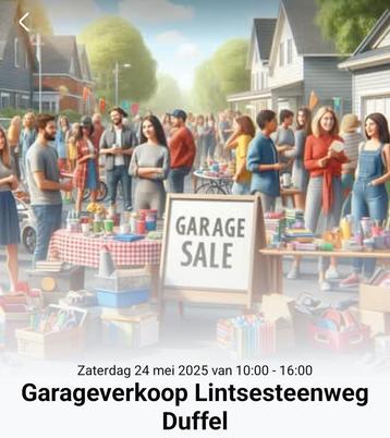 Garageverkoop 24 mei 2025, Diversen, Ophalen, Zo goed als nieuw