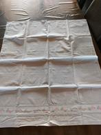 Vintage baby laken met bloemen, Ophalen, Zo goed als nieuw, 85 tot 100 cm, Overige typen