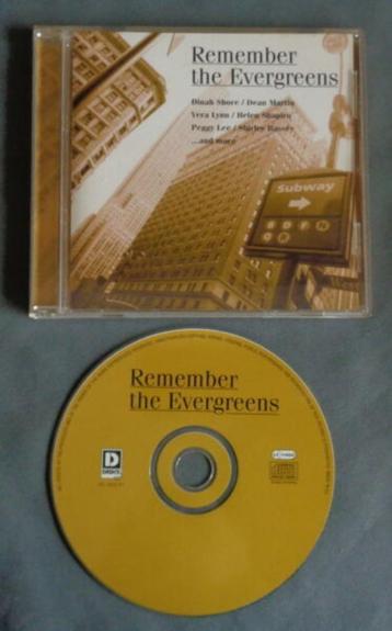 REMEMBER THE EVERGREENS various CD 16 tr 2002 verzamel DISKY